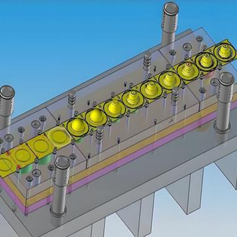 Unified Progressive and Deep Drawing Stamping in a Single Die1