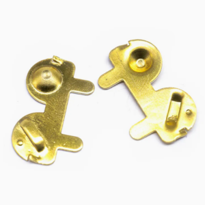 Custom Sheet Metal Stamping Brass Plate Contacts for Electronic Terminal Accessories Manufacturing1